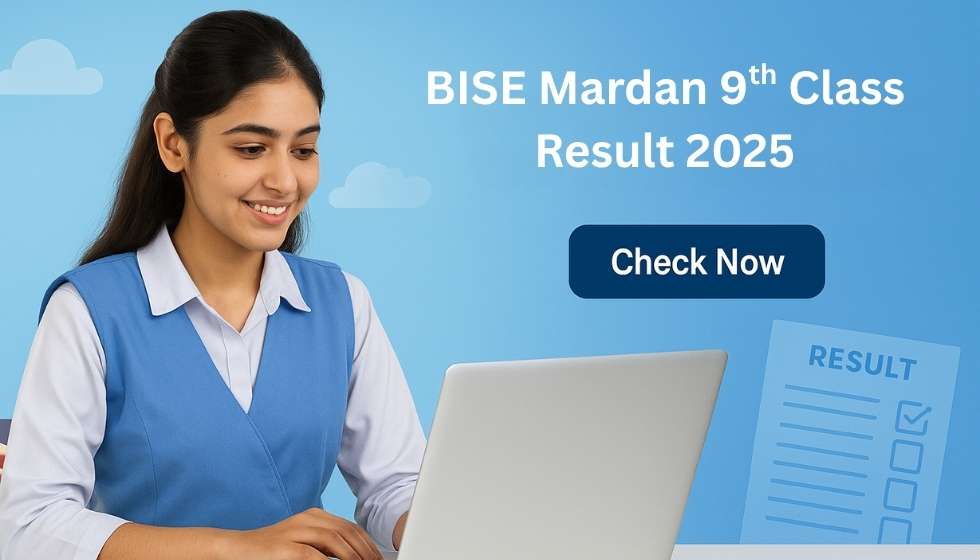 BISE Mardan 9th Class Result 2025